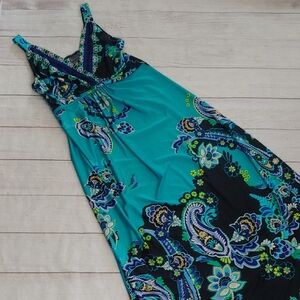 Covington Floral Sleeveless V-Neck Sundress